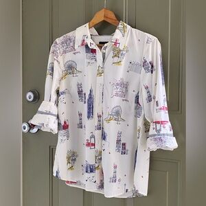 Talbots Paper Cotton Shirt.